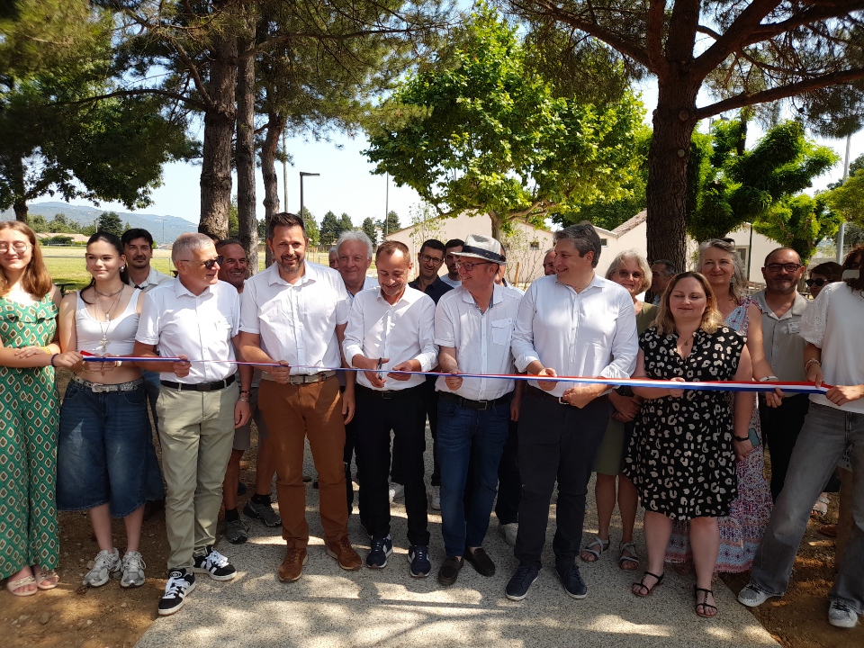 Le pôle de loisirs et La Maison du Parc inaugurés